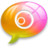 alert6 Pink Orange Icon